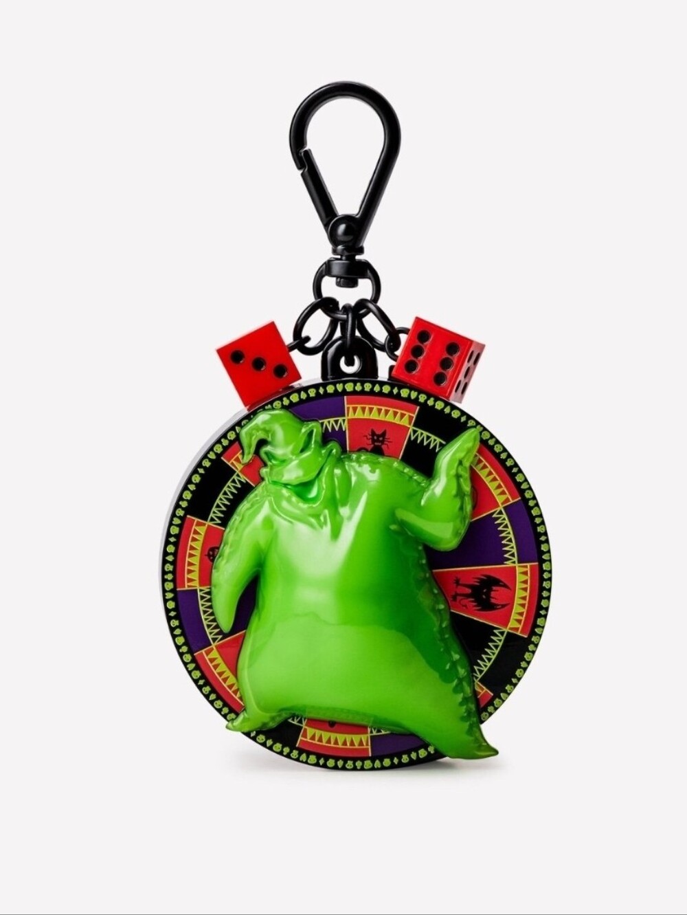 Bath and Body Work Oogie Boogie Nightmare Before Christmas Keychain Dice Viral